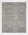 Calvin Klein Rush Ivory/grey Power-loomed Rug, 8' X 10'