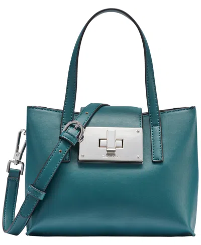 Calvin Klein Saige Mini Crossbody Handbag In Blue