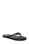 Calvin Klein Salma Flip Flop In Black