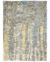 Calvin Klein San Antonio Plush Indoor Wool-blend Area Rug In Multicolor