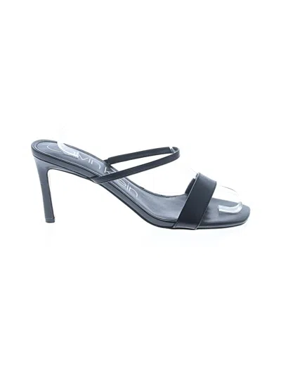 Pre-owned Calvin Klein Sandals In Black