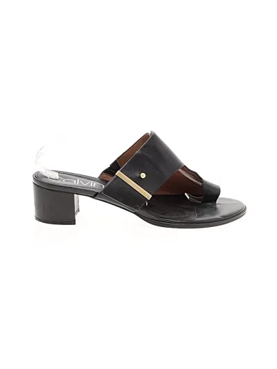 Pre-owned Calvin Klein Sandals In Brown