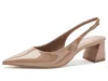 Calvin Klein Sarra Slingback Pointed Toe Pump In Neutral