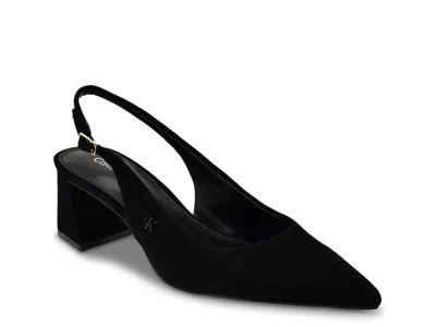 Calvin Klein Sarra Pump In Black