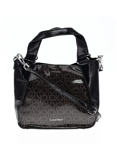 Calvin Klein Satchel In Brown