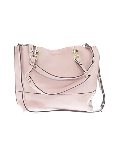 Pre-owned Calvin Klein Satchel In Pink