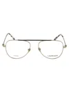 Calvin Klein Satin Light Gold Metal Optical Glasses