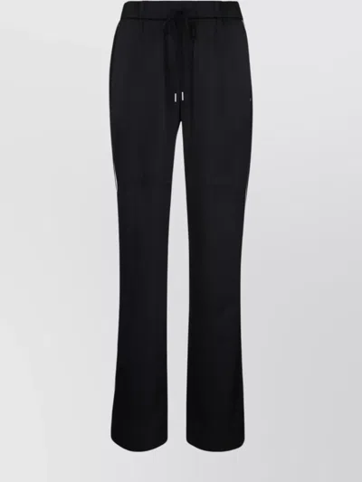 Calvin Klein Satin Pyjama Pants Tech Touch In Black