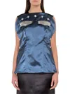 CALVIN KLEIN CALVIN KLEIN SATIN TOP WITH BUTTONS