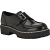 Calvin Klein Saundee Monk Strap Shoe In Black