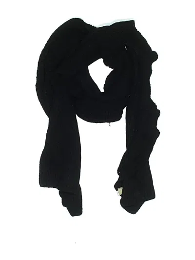 Pre-owned Calvin Klein Scarf In Black