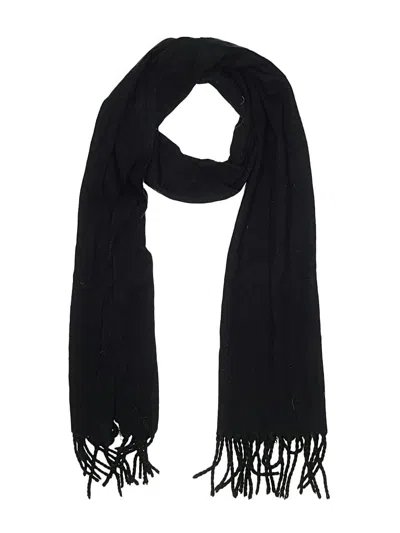 Pre-owned Calvin Klein Scarf In Black