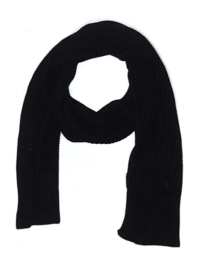 Pre-owned Calvin Klein Scarf In Black