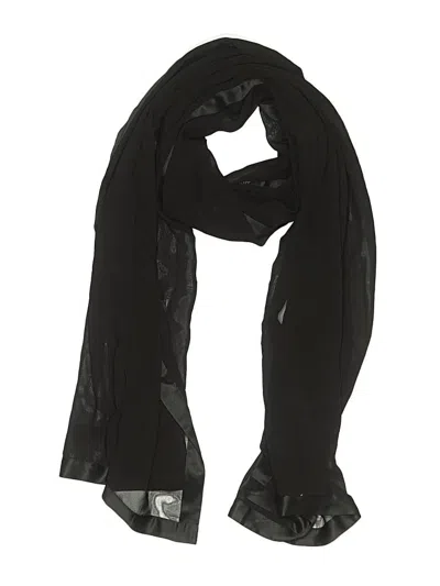 Pre-owned Calvin Klein Scarf In Black