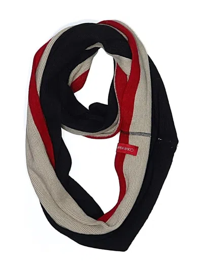 Pre-owned Calvin Klein Scarf In Black