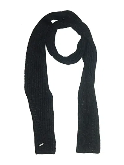 Pre-owned Calvin Klein Scarf In Black