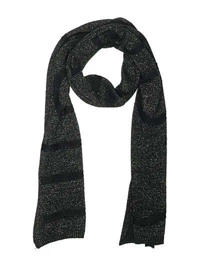 Pre-owned Calvin Klein Scarf In Black