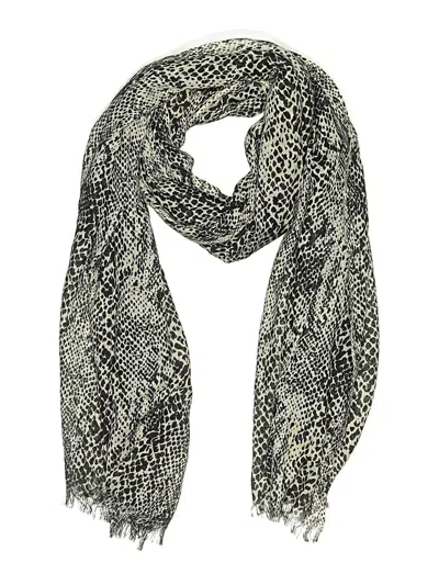 Pre-owned Calvin Klein Scarf In Black