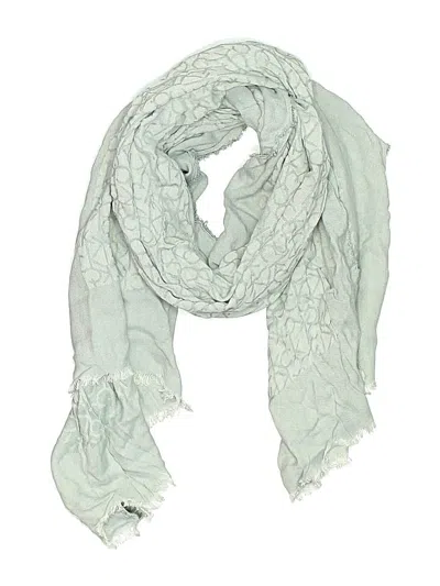 Pre-owned Calvin Klein Scarf In Blue