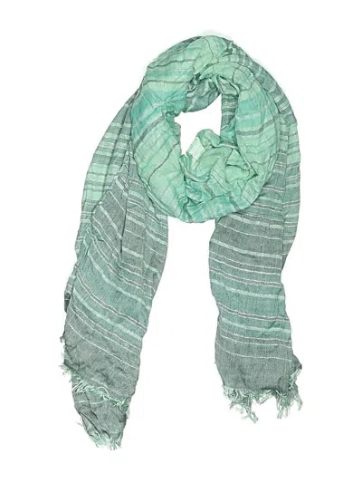 Pre-owned Calvin Klein Scarf In Blue