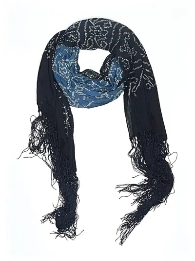 Pre-owned Calvin Klein Scarf In Blue