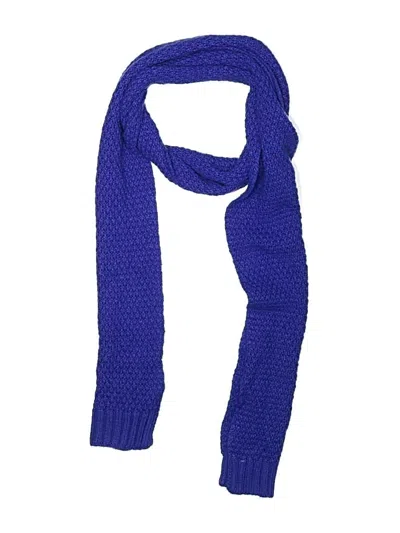 Pre-owned Calvin Klein Scarf In Blue