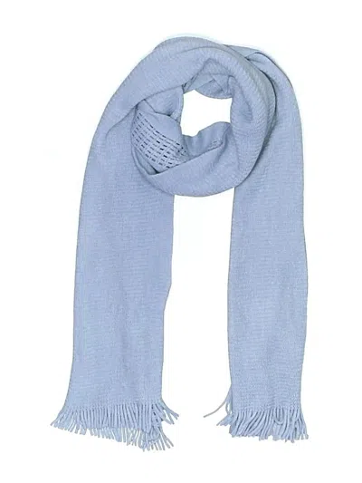 Pre-owned Calvin Klein Scarf In Blue