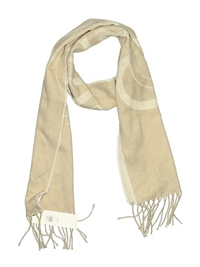 Pre-owned Calvin Klein Scarf In Brown