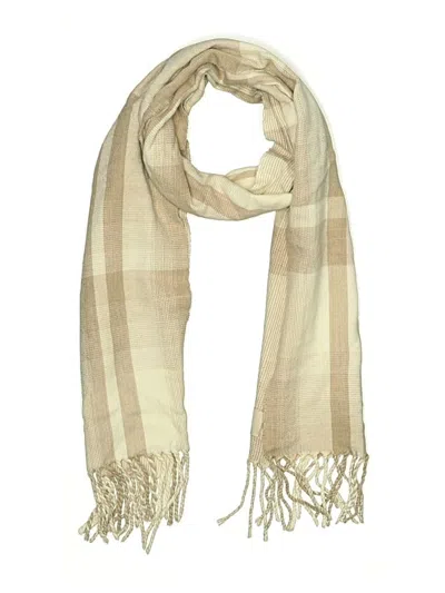 Pre-owned Calvin Klein Scarf In Brown