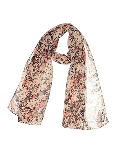 Pre-owned Calvin Klein Scarf In Brown