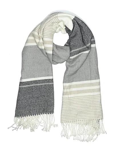 Pre-owned Calvin Klein Scarf In Gray