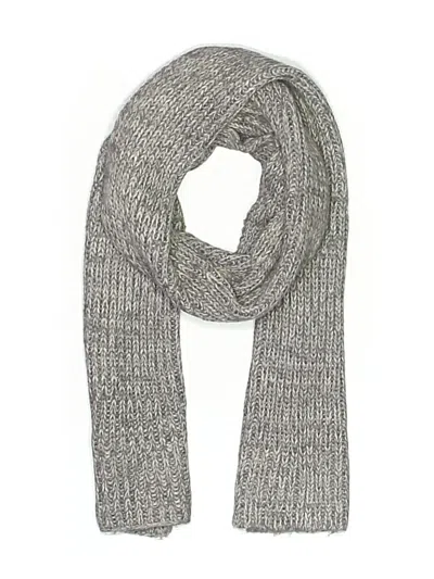 Pre-owned Calvin Klein Scarf In Gray