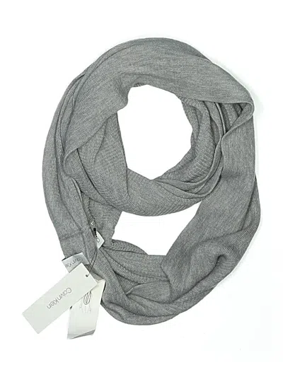 Calvin Klein Scarf In Gray