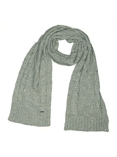 Pre-owned Calvin Klein Scarf In Gray
