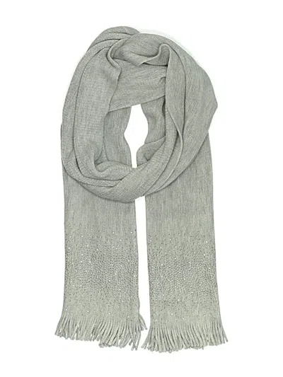 Pre-owned Calvin Klein Scarf In Gray