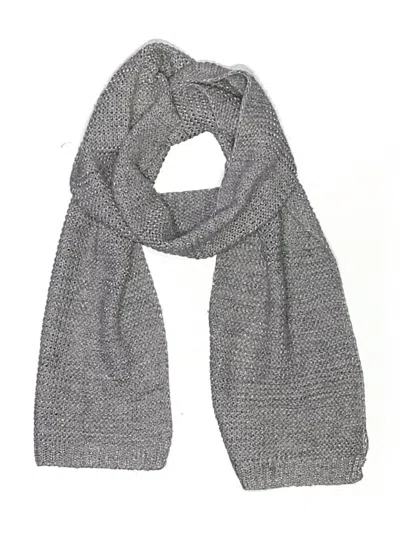 Pre-owned Calvin Klein Scarf In Gray