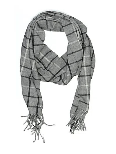 Pre-owned Calvin Klein Scarf In Gray