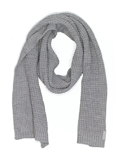 Pre-owned Calvin Klein Scarf In Gray