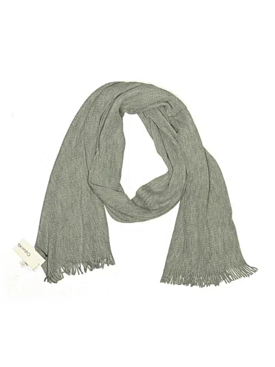 Calvin Klein Scarf In Gray