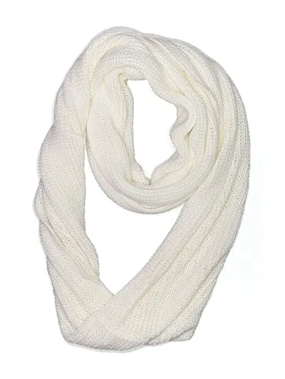 Pre-owned Calvin Klein Scarf In Ivory