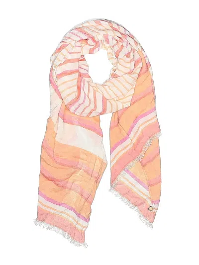 Pre-owned Calvin Klein Scarf In Orange