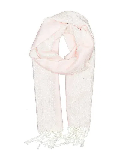 Pre-owned Calvin Klein Scarf In Pink