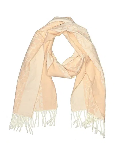 Pre-owned Calvin Klein Scarf In Pink