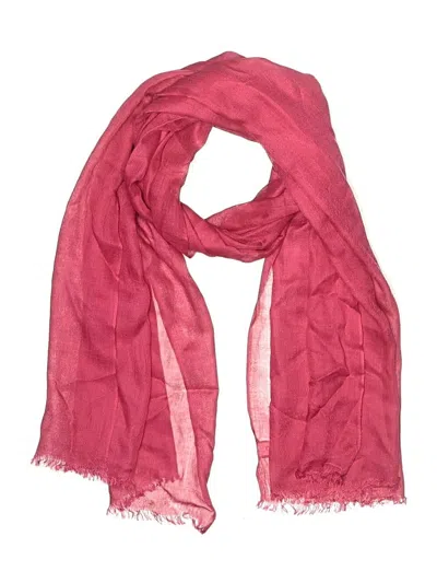 Pre-owned Calvin Klein Scarf In Pink