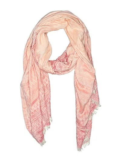 Pre-owned Calvin Klein Scarf In Pink