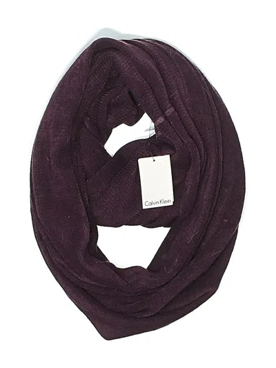 Calvin Klein Scarf In Purple