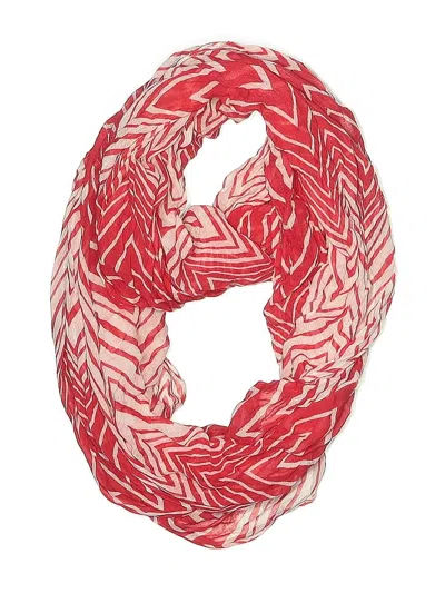Pre-owned Calvin Klein Scarf In Red