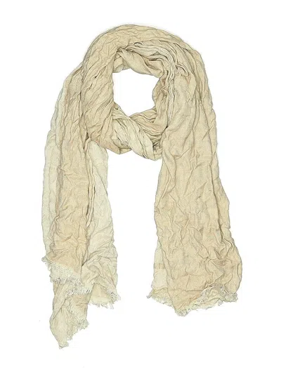 Pre-owned Calvin Klein Scarf In Tan