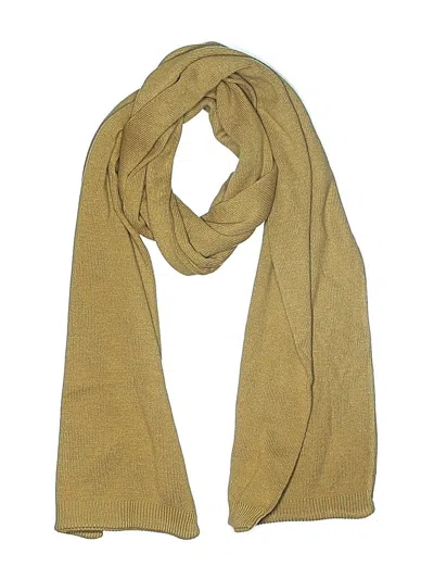 Pre-owned Calvin Klein Scarf In Tan