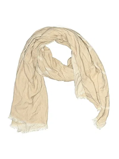 Pre-owned Calvin Klein Scarf In Tan